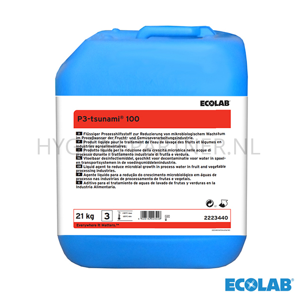 Ecolab P3-tsunami 100 desinfectiemiddel 21 kg