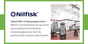 Kennispartner Nilfisk voor industriële reinigingsapparatuur | Hygienepartner.nl