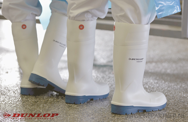Dunlop foodlaarzen voor de voedingsindustrie - Hygienepartner.nl