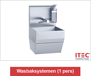 ITEC Innovatieve RVS wasbaksystemen | Hygienepartner.nl