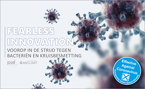 Corona preventie: Fearless innovation | Hygienepartner.nl