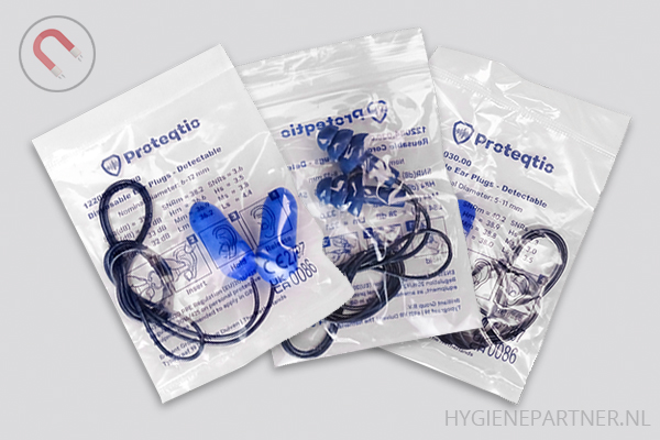 Proteqtio detecteerbare oorpluggen - Hygienepartner.nl