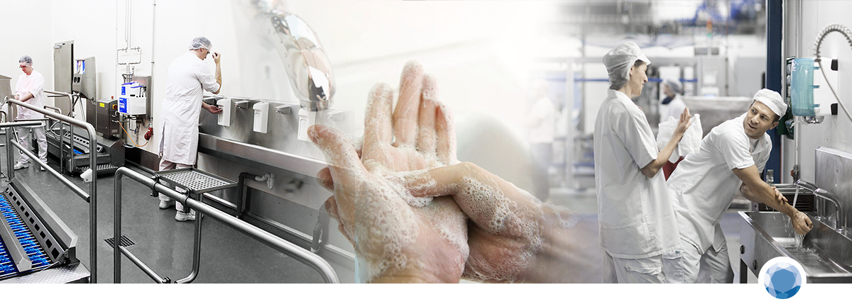 Persoonlijke hygiëne en verzorgingsproducten voedingsindustrie