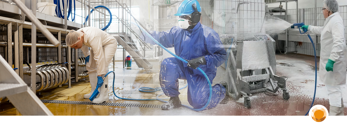 Producten voor reinigen en desinfecteren in de voedingsindustrie | Hygienepartner.nl
