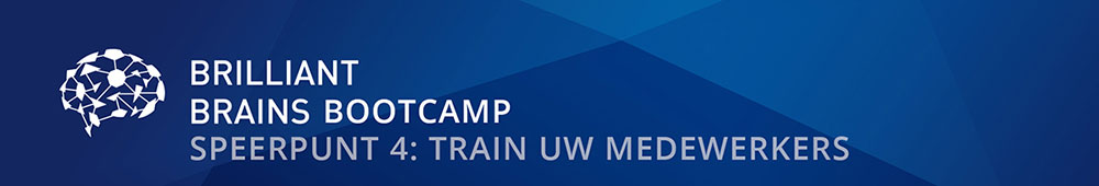 Train medewerkers met Brilliant Brains Bootcamp