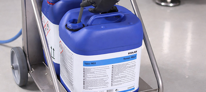 Ecolab, innovaties op reinigen en desinfecteren
