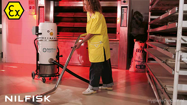 Nilfisk ATEX gecertificeerde stofzuigers | Hygienepartner.nl