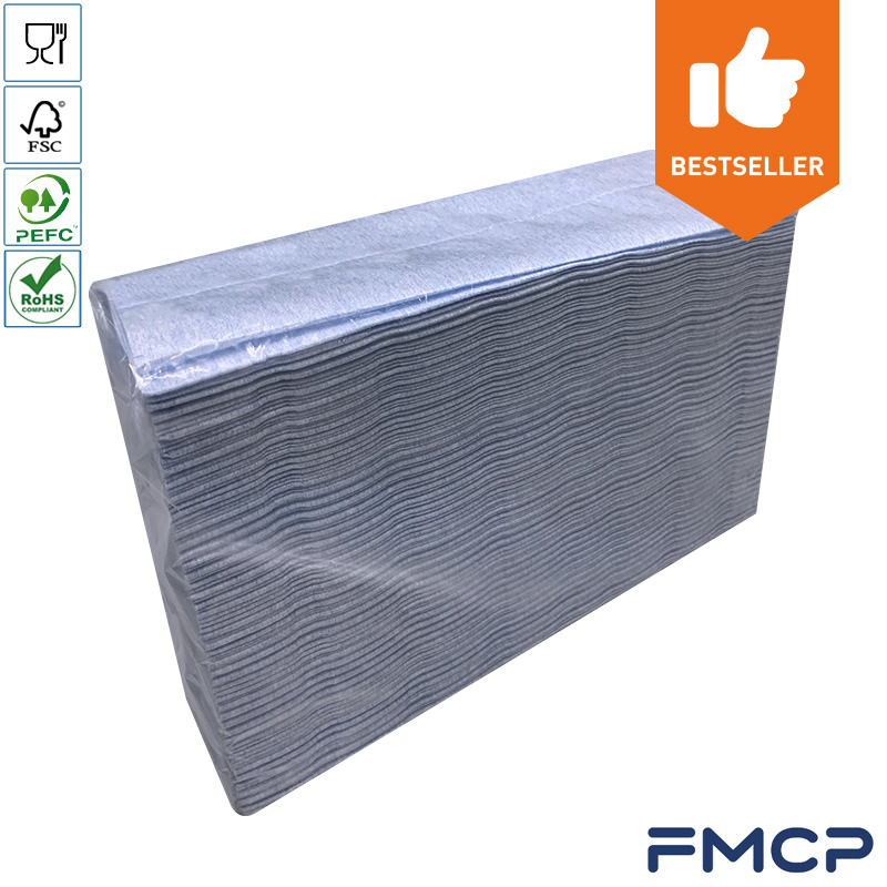 122138.030 FMCP Soft Wipe poetsdoeken non-woven 42x35 cm blauw
