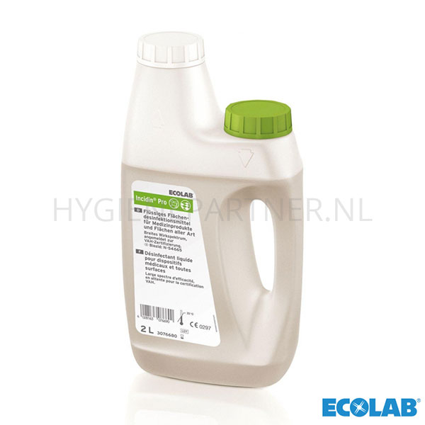 122793.000 Ecolab Incidin Pro desinfectiemiddel aldehydenvrij  doos 3x2 liter