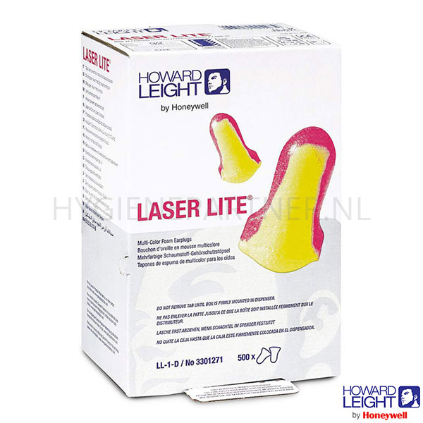 122903.000 Howard Leight Laser Lite oorpluggen zonder koord navulling LS500