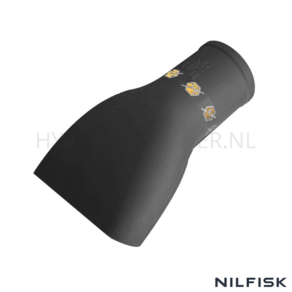 123163.000 Nilfisk zuigmond D50 rubber 120 mm zwart