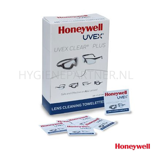 123308.000 Honeywell Clear Plus Wet Clean reinigingsdoekjes brilreiniging