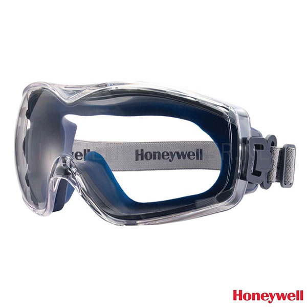 123337.000 Honeywell DuraMaxx HydroShield ruimzichtbril polycarbonaat helder geventileerd textiel bandje