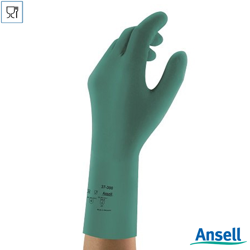 123641.020 Ansell AlphaTec 37-300 handschoen nitril chemiebestendig