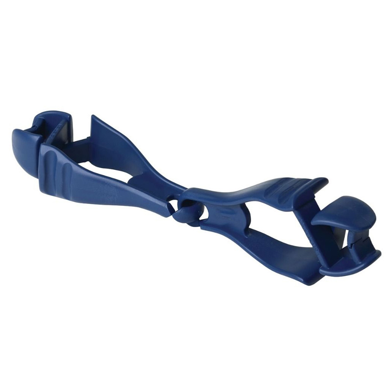 124346.030 Detectamet veiligheidsklem detecteerbaar met dubbele clip blauw