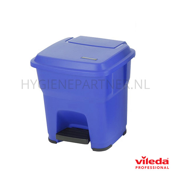 BA011128-30 Vileda Hera hygiënische pedaalemmer 35 liter blauw