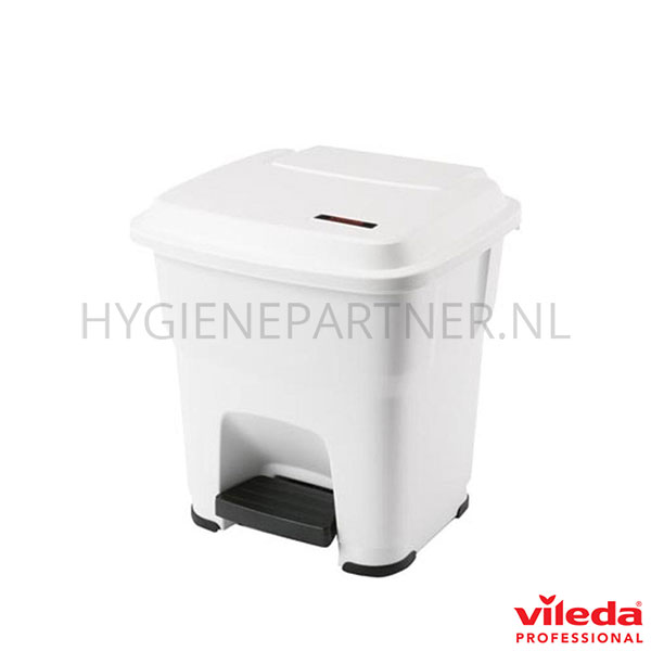 BA011128-50 Vileda Hera hygiënische pedaalemmer 35 liter wit