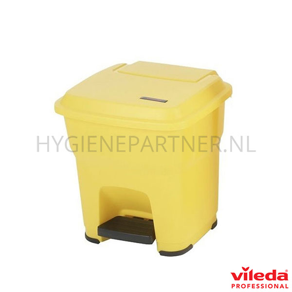 BA011128-60 Vileda Hera hygiënische pedaalemmer 35 liter geel