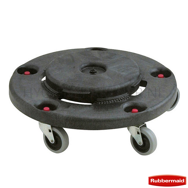 BA011145 Rubbermaid Brute Dolly transport voor ronde Brute containers