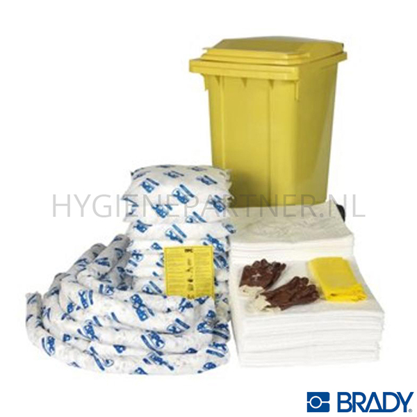 BI401040 Brady SKO-240 Spill Kit Mobiele Container SPC olie