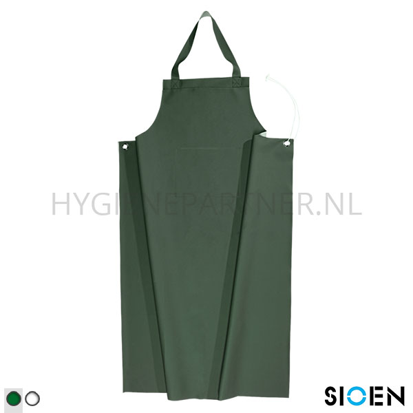 106981.021 Sioen Rosario 8062A2D01 schort 90x120 cm groen