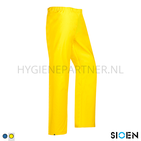 BK611002-60 Sioen Rotterdam 4500A2FC1 spuitbroek polyamide/PU geel