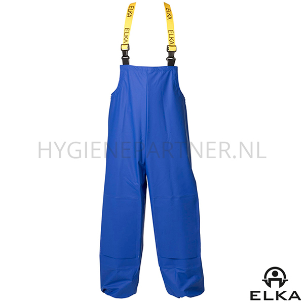 BK611003-32 Elka Amerikaanse regenoverall PVC met knievakken korenblauw