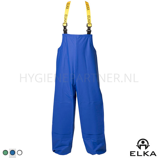 BK631003-32 Elka Amerikaanse regenoverall knievakken PU/nylon korenblauw