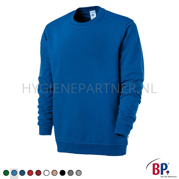 BK651006-32 BP 1623-193-13 sweatshirt koningsblauw