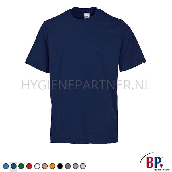BK801006-33 BP 1621-171-110 T-shirt unisex nachtblauw