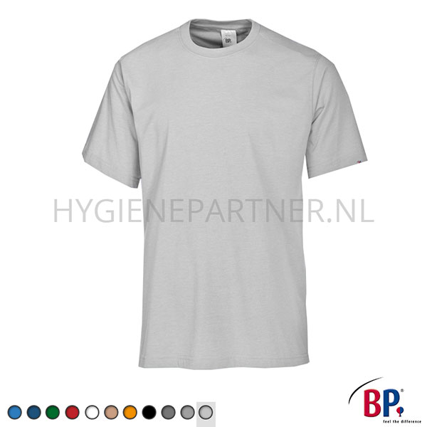 BK801006-95 BP 1621-171-51 T-shirt unisex lichtgrijs
