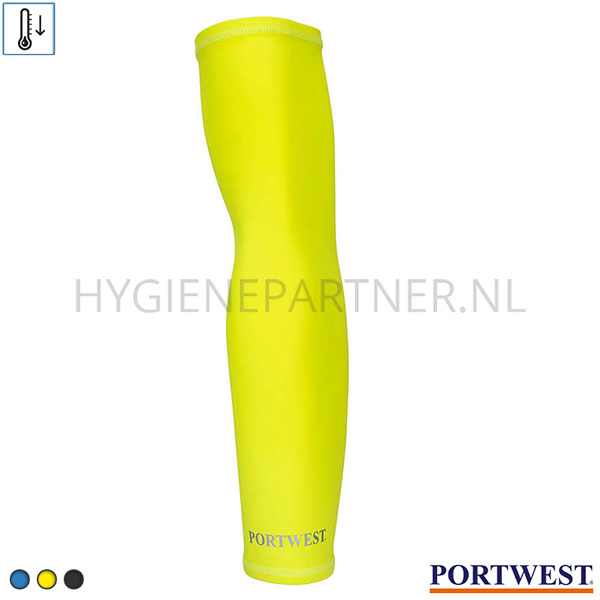 BK911006-06 Portwest CV08 koelmouwen polyester stretch fluo geel