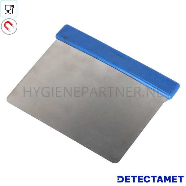 111110.030 Detectamet handschraper RVS blad detecteerbaar 120 mm blauw