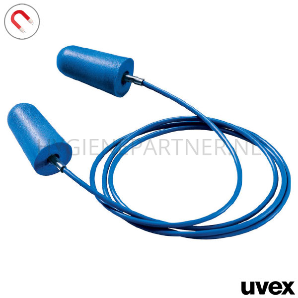 DE851044 Uvex X-Fit Detec oorpluggen detecteerbaar met koord