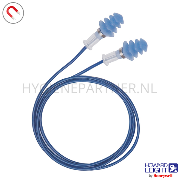107290.000 Howard Leight Fusion detecteerbare oorpluggen met koord
