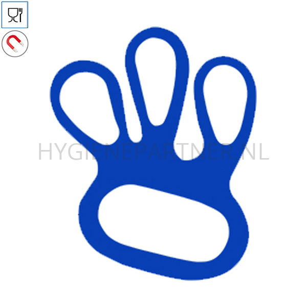 106536.030 Handschoenspanner PU metaal detecteerbaar blauw