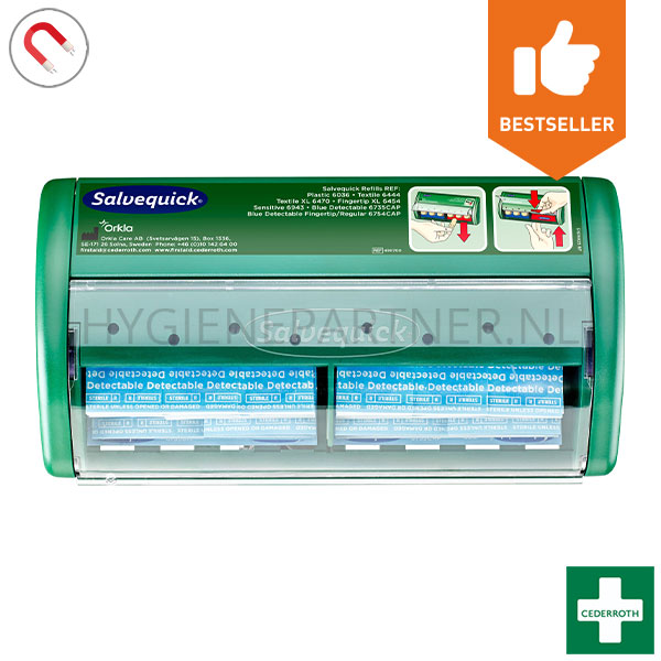 107146.000 Cederroth Salvequick 5103013 pleisterdispenser detecteerbaar