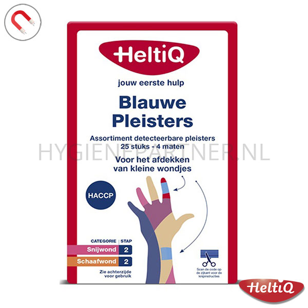 104285.000 HeltiQ detecteerbare pleisterstrips PE assortiment