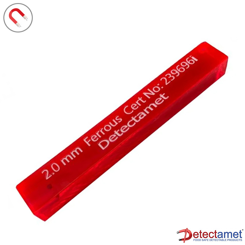 111502.040 Metaaldetectie teststick FE rood