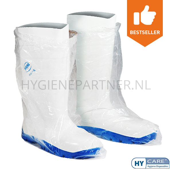 109299.001 Hycare disposable overlaars 70 mu transparant polyethyleen