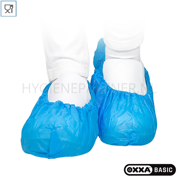 DI301018-30 Oxxa Cover 5878 disposable overschoen 120 mu polyethyleen 40 x 15 cm