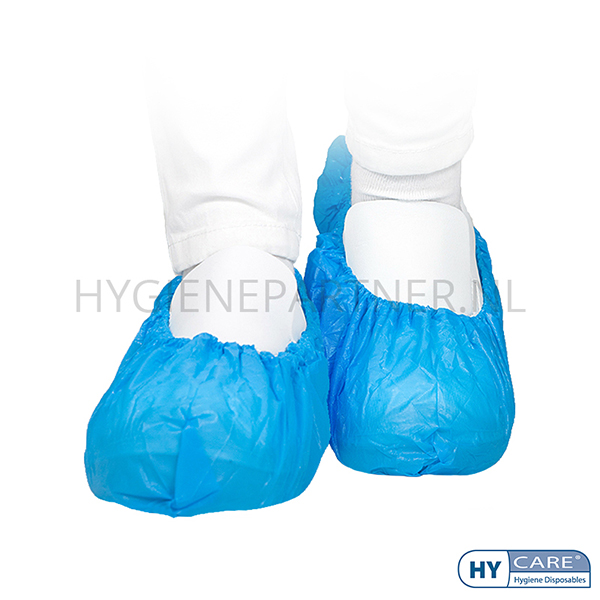 DI301035-30 Hycare disposable overschoen 25 mu polyethyleen 41 x 15 cm blauw