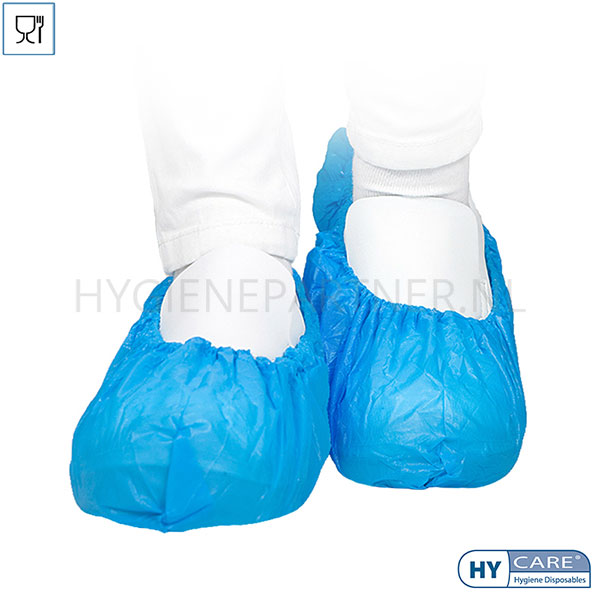 109311.030 Hycare disposable overschoen 120 mu polyethyleen 40 x 15 cm