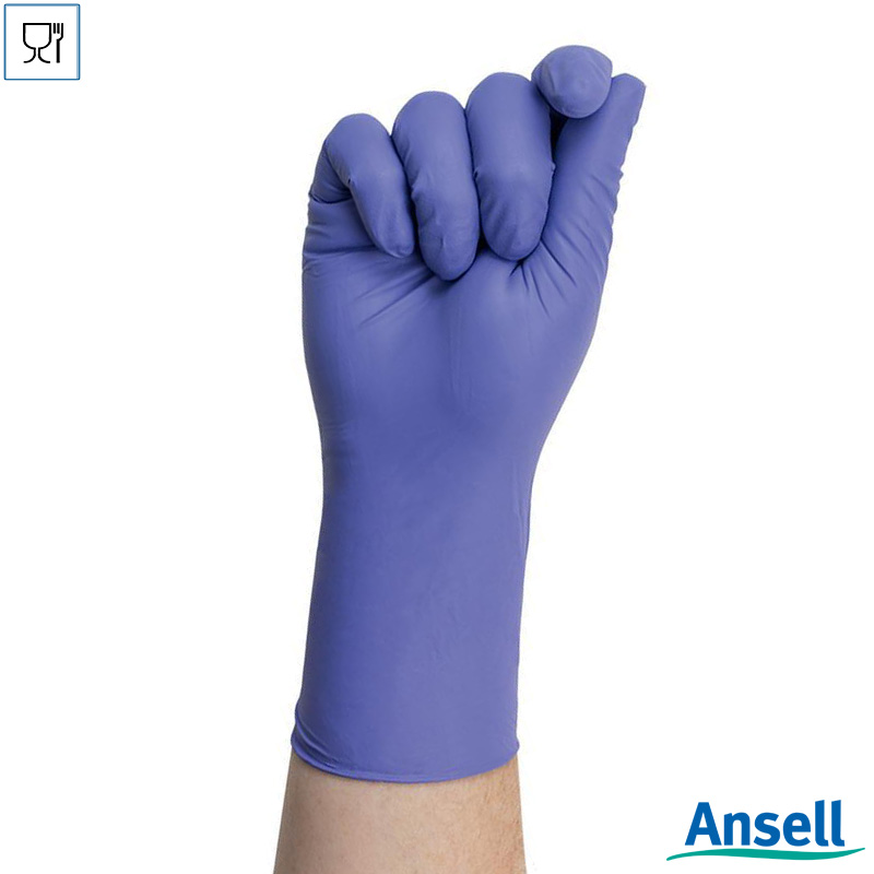 106351.048 Ansell Microflex 93-853 disposable handschoen nitril chemiebestendig