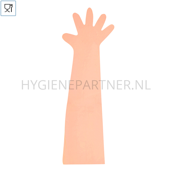 DI701013-70 Disposable handschoen veterinaire polyethyleen 90 cm 28 mu