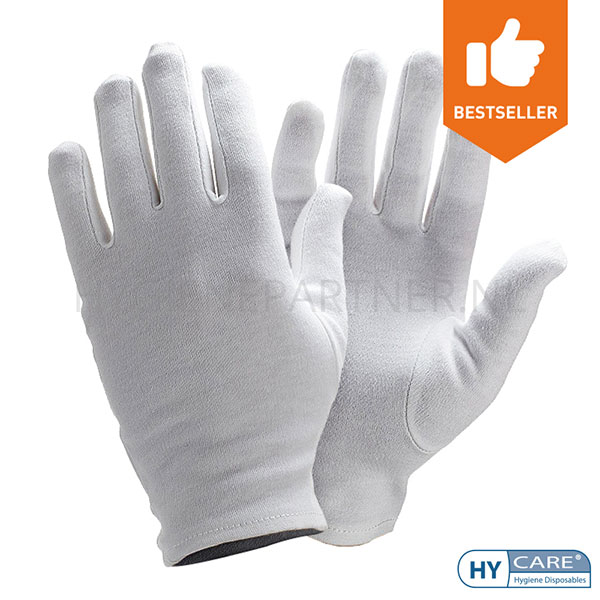109345.050 Hycare disposable handschoen katoen tricot interlock