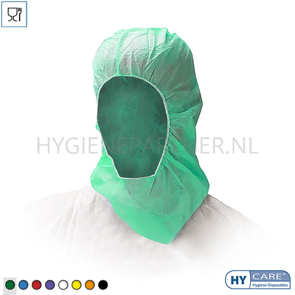 109339.020 Hycare disposable hoofdkap non-woven astrocap polypropyleen groen