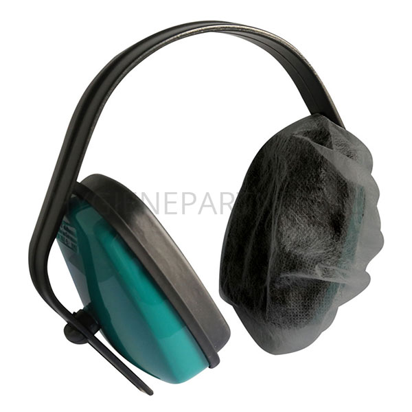 DI991015-90 Hoes voor gehoorkap PP 18 cm zwart