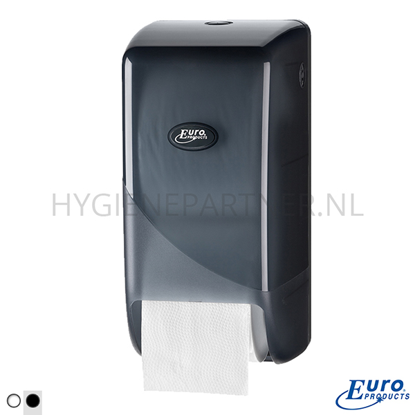 DP101012-90 Euro Products Pearl Black toiletroldispenser doprol