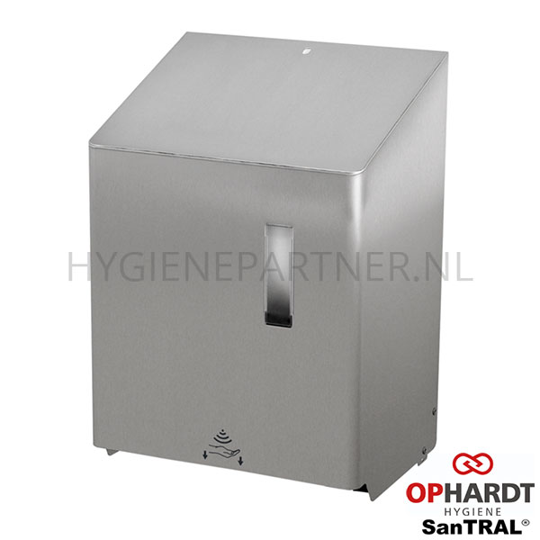 DP151037 Ophardt SanTRAL HTU 1 E ST handdoekautomaat RVS touchless